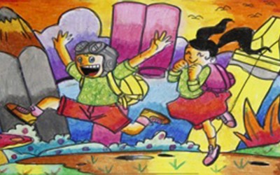 Siswa PAUDIT Al-Hasanah Juara Lomba Gambar Nasional Faber-Castell 2014