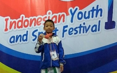 Hasan Raih Medali Emas Taekwondo di Kejurnas IYoS 2016