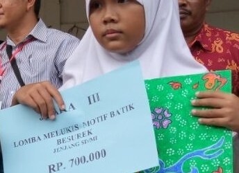 SDIT Al Hasanah Raih Juara 3 Lomba Melukis Batik Besurek
