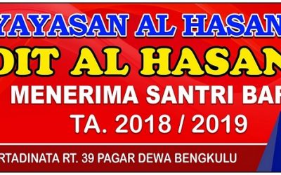 Informasi PSB SDIT Al Hasanah TA. 2018/2019