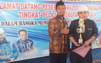 Siswa SDIT Al Hasanah Juara 1 Lomba Hafalan Hadits Tingkat Kota Bengkulu 2020