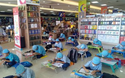 Rihlah Edukasi Kelas 4 SDIT Al Hasanah 1 ke Gramedia