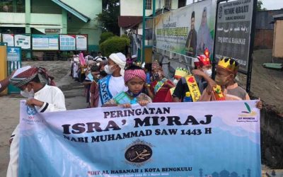 Peringatan Isra’ Mi’raj di SDIT Al Hasanah 1 Bengkulu