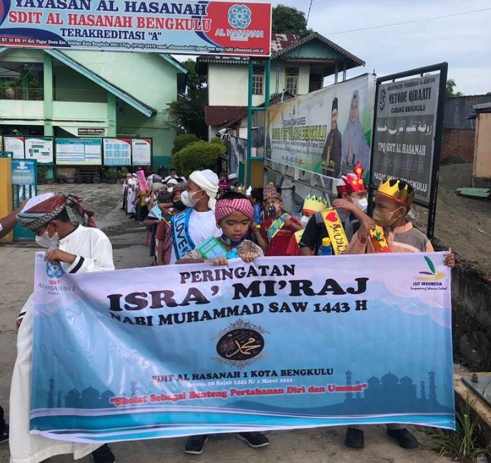 Peringatan Isra’ Mi’raj di SDIT Al Hasanah 1 Bengkulu