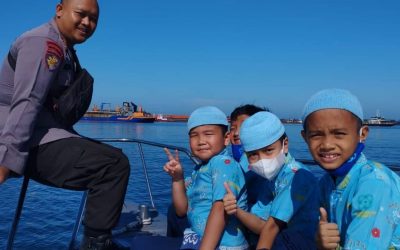 Rihlah Edukasi Kelas 3 SDIT Al Hasanah 1 ke Polairud Bengkulu