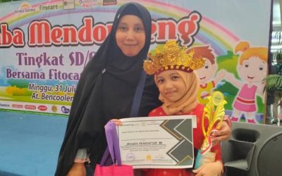 Siswa SDIT Al Hasanah 1 Raih Penghargaan di Ajang Lomba Mendongeng se-Kota Bengkulu