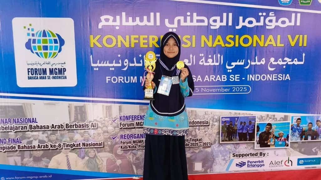 Murid SDIT Al Hasanah 1 Raih Medali Perunggu di Olimpiade Bahasa Arab (OBA) Tingkat Nasional Tahun 2025