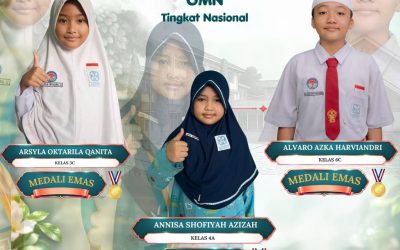 Murid SDIT Al Hasanah 1 Kota Bengkulu Juara Olimpiade Matematika Nasional